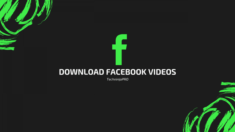 Download Facebook Videos