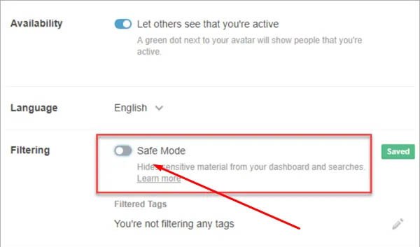 Disable Safe Mode - Bypass Tumblr Safe Mode