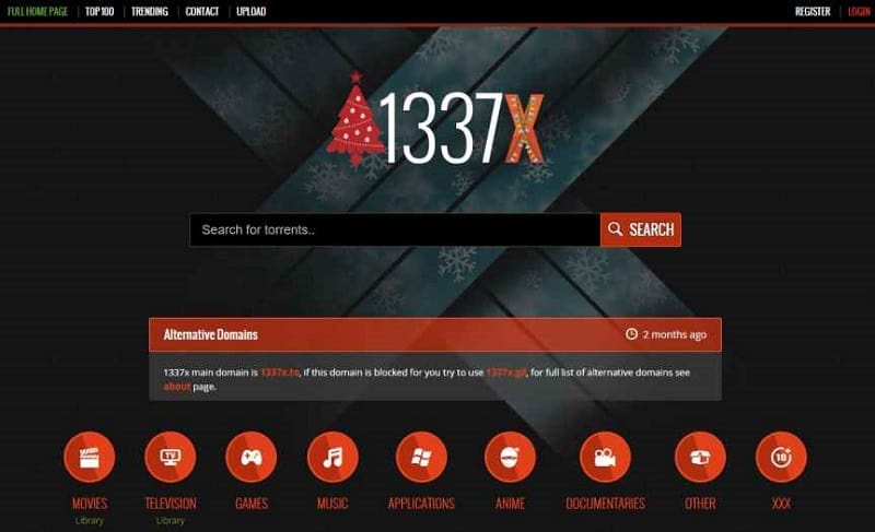 1337X - SevenTorrents Alternatives