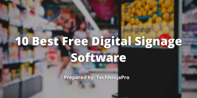 Free Digital Signage Software