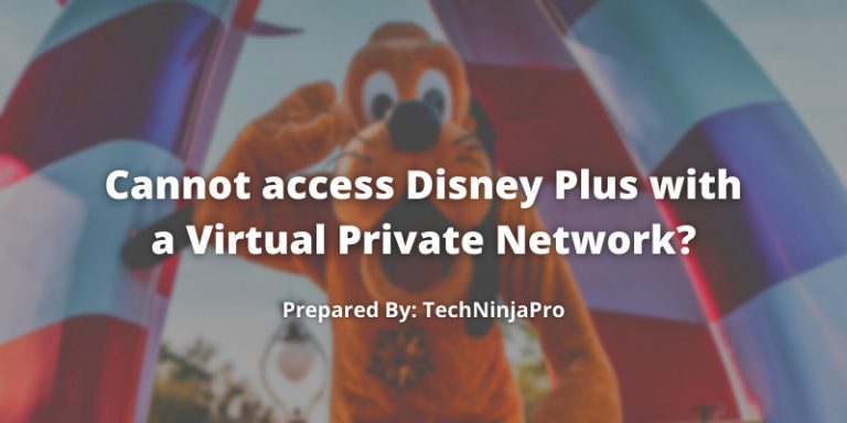 Disney+ with VPN
