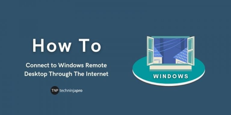 Connect_to_Windows_Remote_Desktop_Through_The_Internet