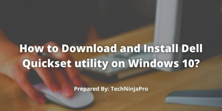 How_to_Download_and_Install_Dell_Quickset_utility_on_Windows_10
