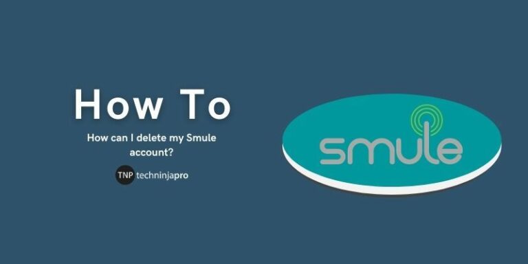 How can I delete my Smule account? | Guide