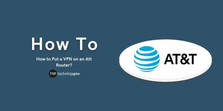 Install VPN on AT&T Router