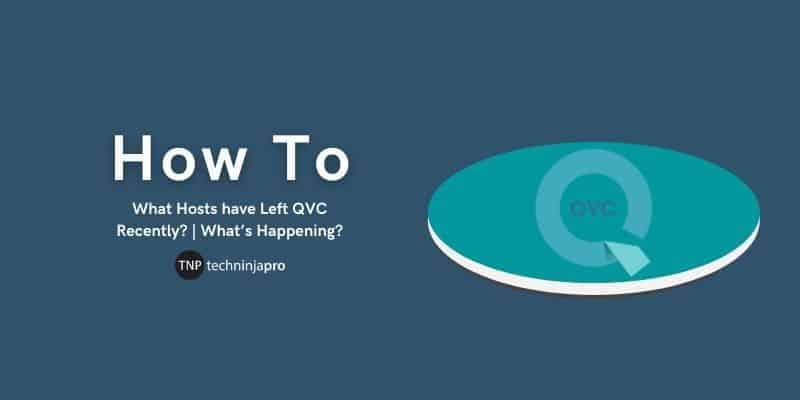 Hosts have Left QVC Recently