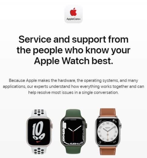 applecare for apple watch